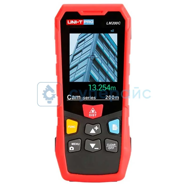 Лазерный измеритель расстояния UNI-T LM200C фото 1