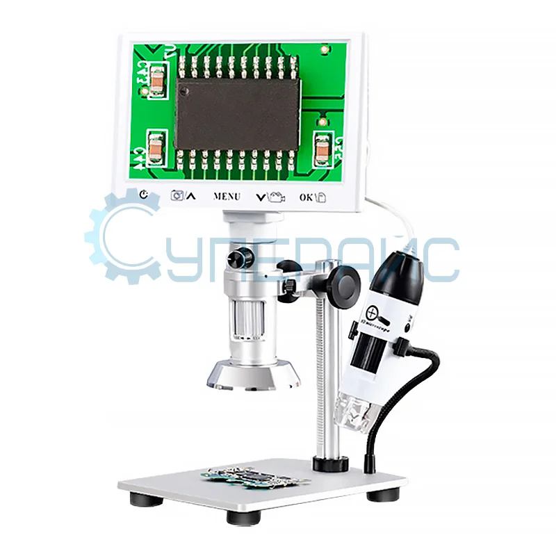 Универсальный микроскоп Leyes YF01080 с наклоном 90° фото 1