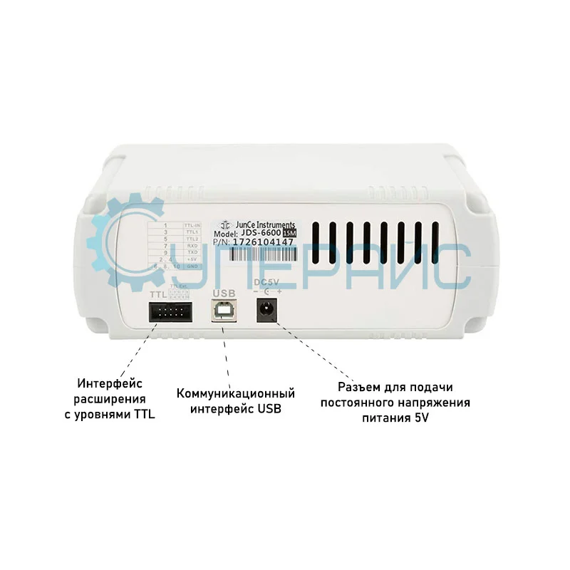 Генератор сигналов JUNCE JDS6600 - 15M (2 канала х 15 МГц) фото 2
