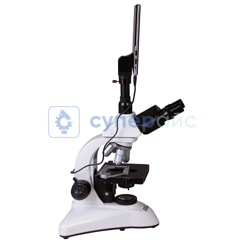 Тринокулярный микроскоп Levenhuk MED D25T LCD фото 4