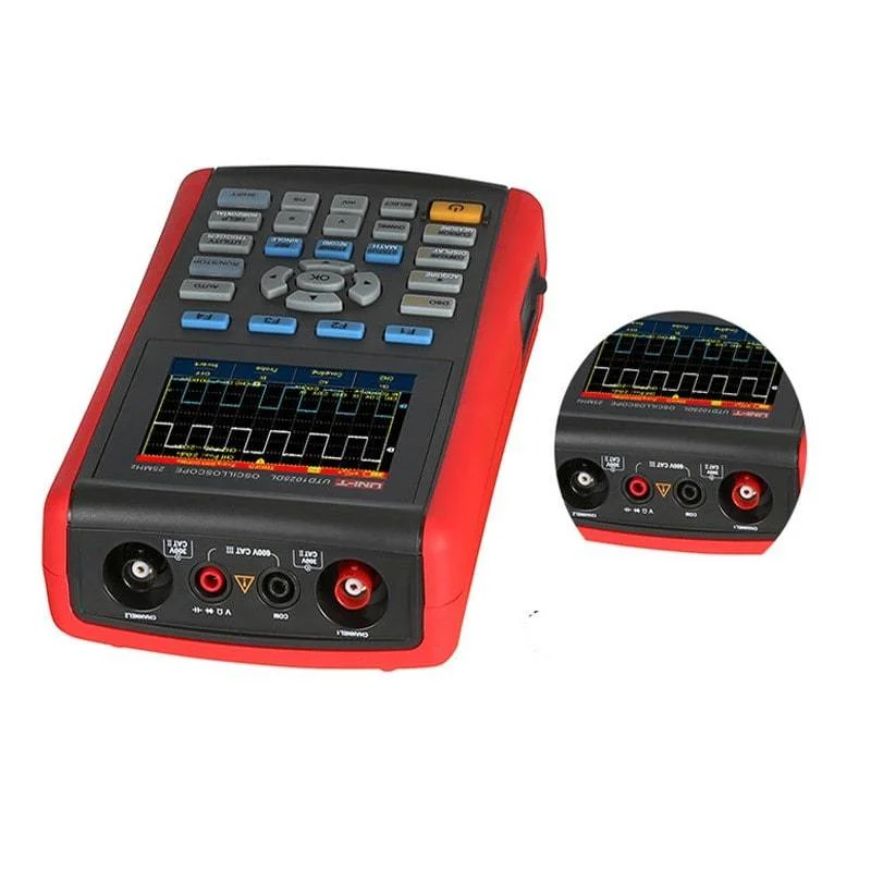 Портативный цифровой осциллограф UNI-T UTD1025DL фото 3