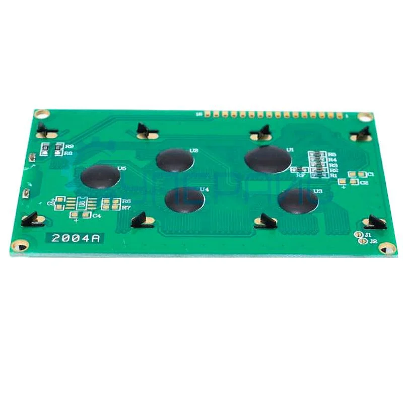 Символьный LCD дисплей 2004A 20x4 с зеленой подсветкой фото 3