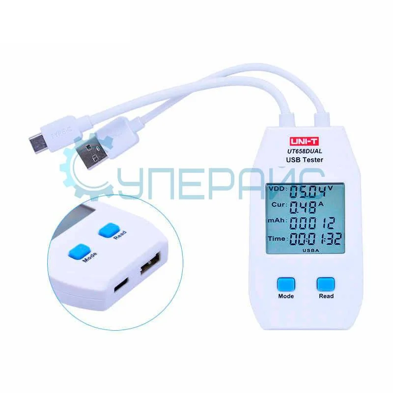 USB измеритель UNI-T UT658DUAL фото 5
