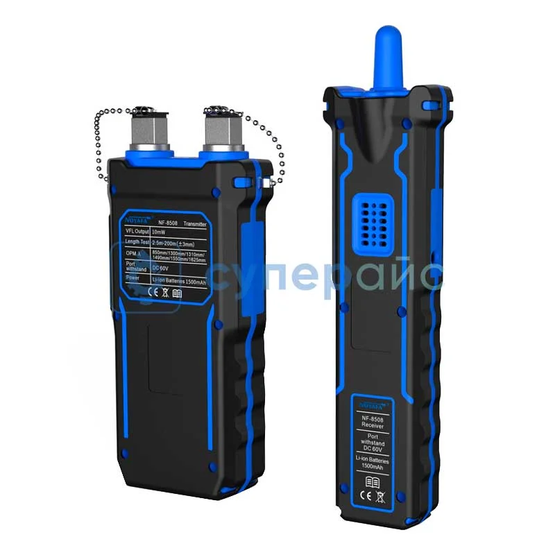 Измеритель оптической мощности Noyafa NF-8508 с кабель-тестером фото 2