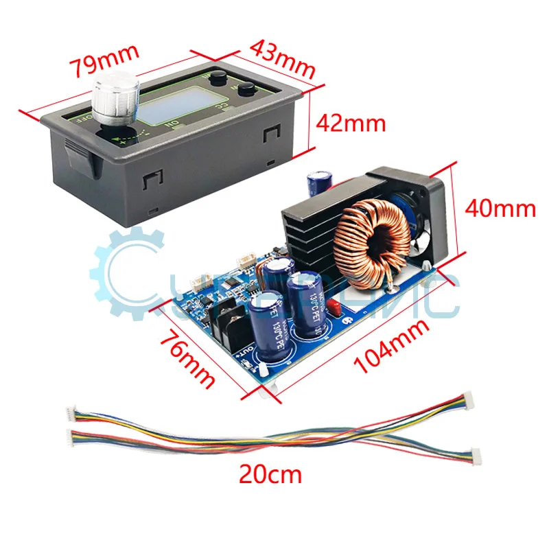 Понижающий регулируемый модуль питания Wuzhi WZ5020L фото 2