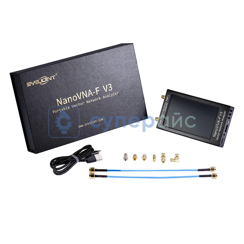 Анализатор электрических цепей SYSJOINT NanoVNA-F V3 фото 3