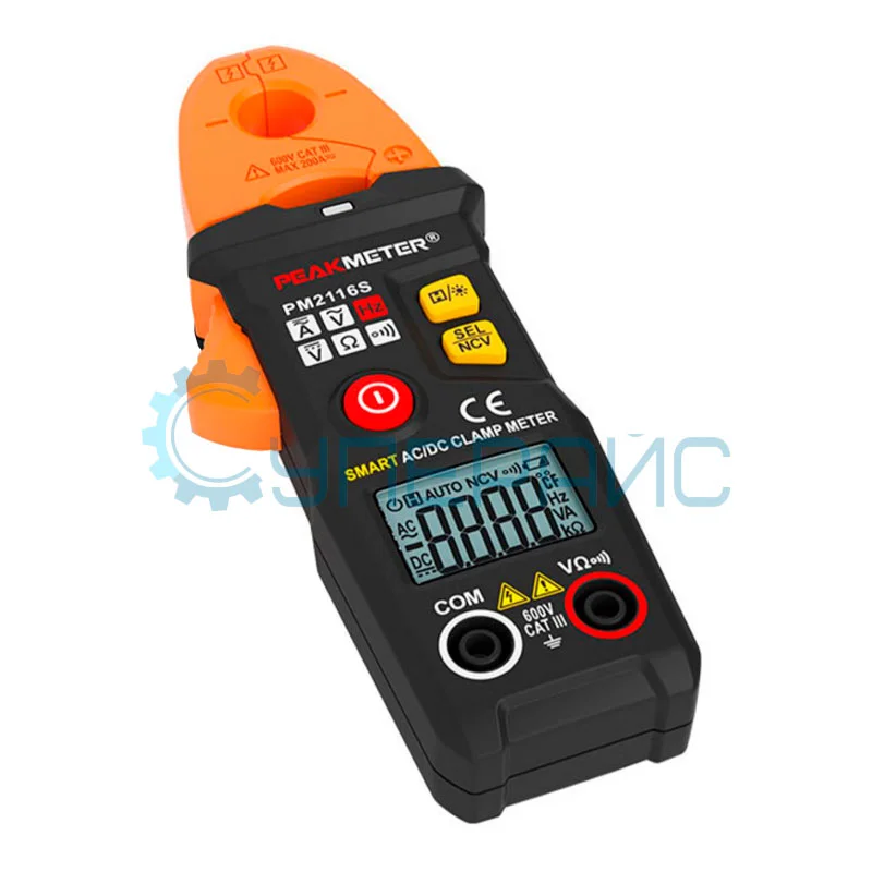 Токоизмерительные клещи-мультиметр Peakmeter PM2116S фото 1