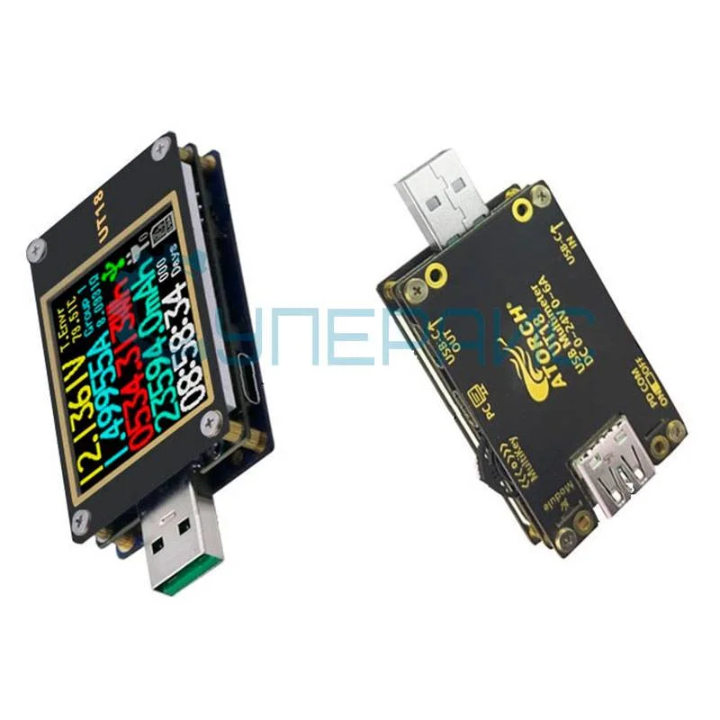 Цифровой USB тестер JUWEI Atorch UT18 фото 4