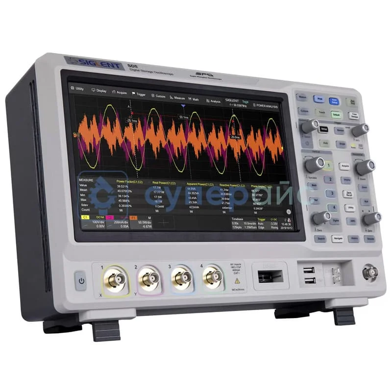 Цифровой четырехканальный осциллограф Siglent SDS2104X Plus фото 1