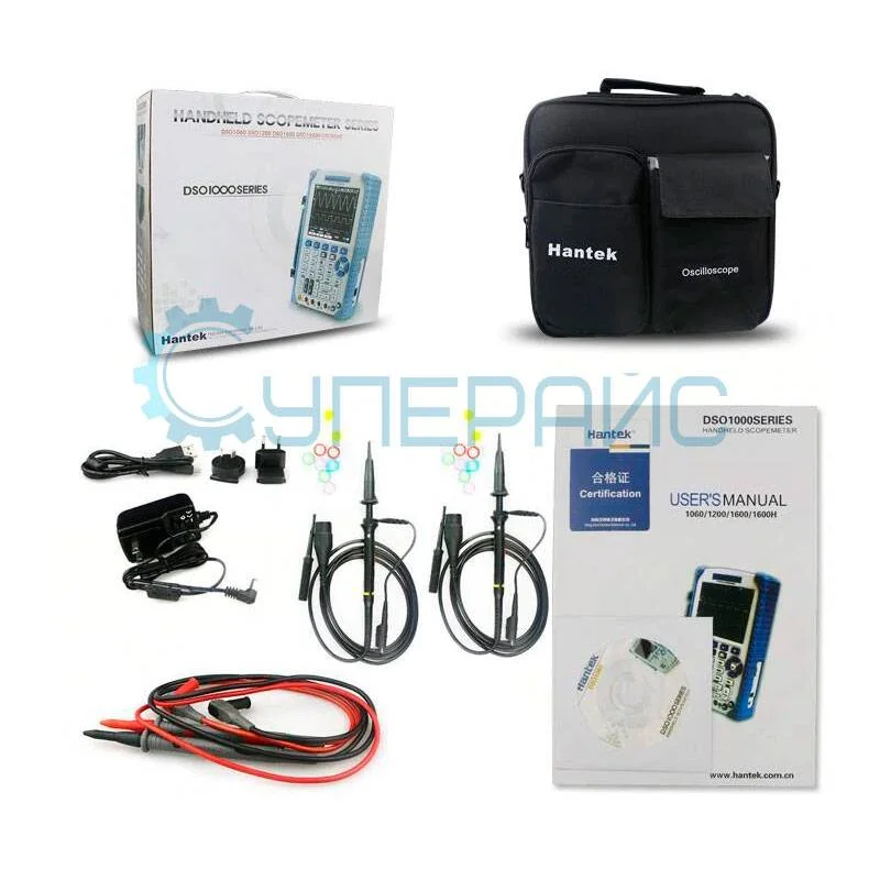 Портативный цифровой осциллограф Hantek DSO1102B фото 7