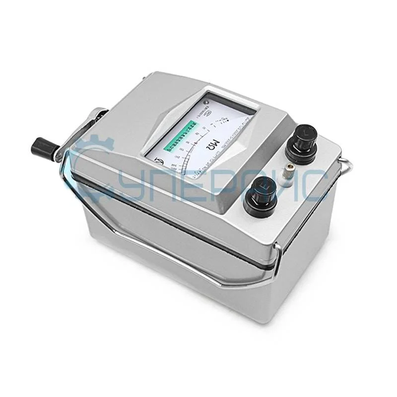 Устройство измерения сопротивления изоляции Jinchuan ZC11D-10 в алюминиевом корпусе фото 2