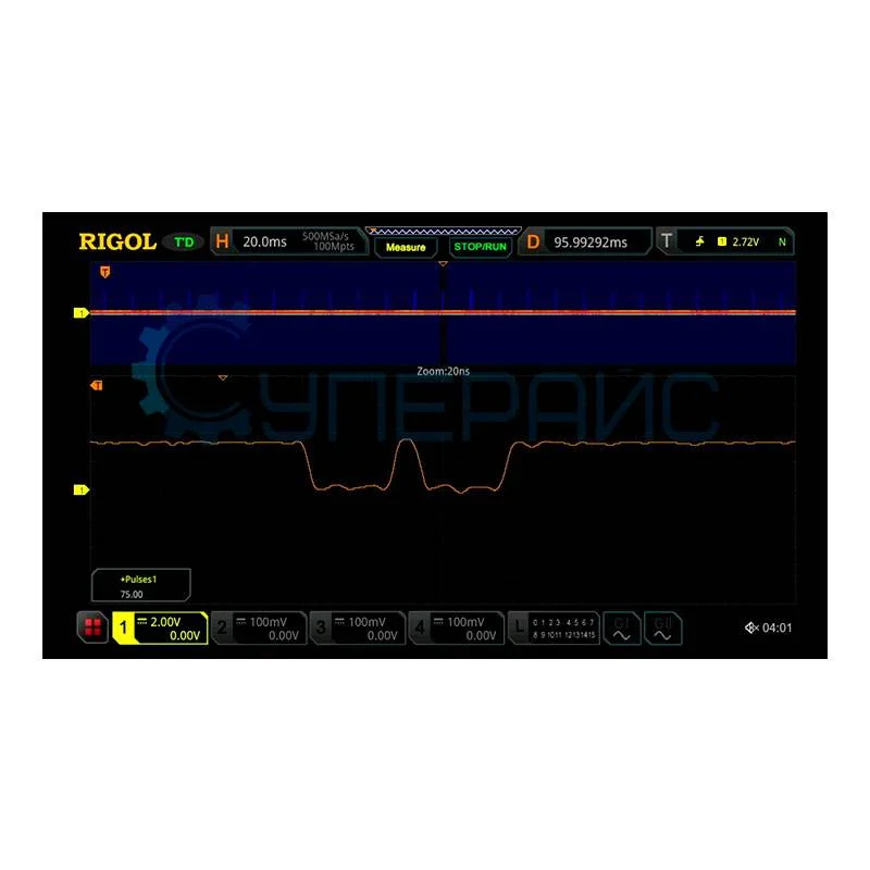 Настольный запоминающий осциллограф Rigol MSO5104 фото 7