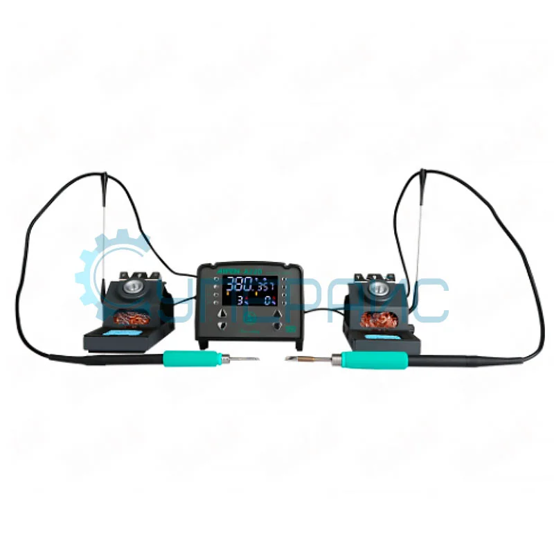 Мощная паяльная станция AIFEN A220 с двумя паяльниками (350 Вт) фото 4