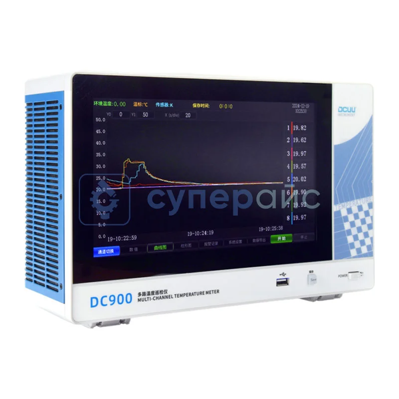 Цифровой анализатор температуры DCUU DC900 фото 1