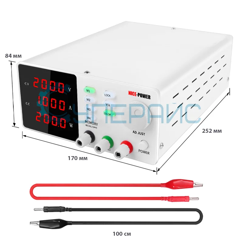 Лабораторный блок питания Nice-power SPPS-S3010 (30В, 10 А) фото 7