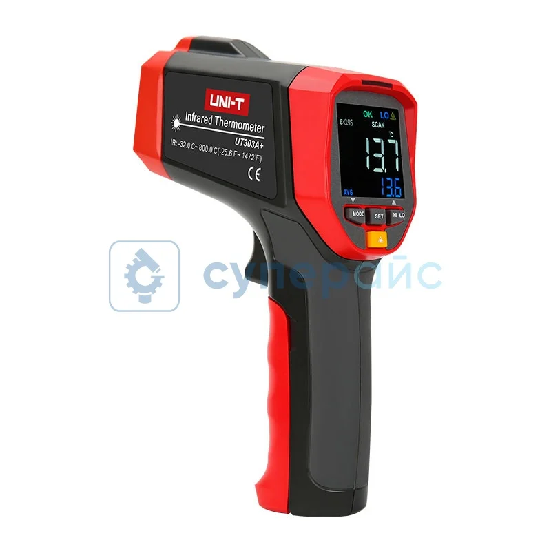 Инфракрасный пирометр UNI-T UT303A+ фото 1