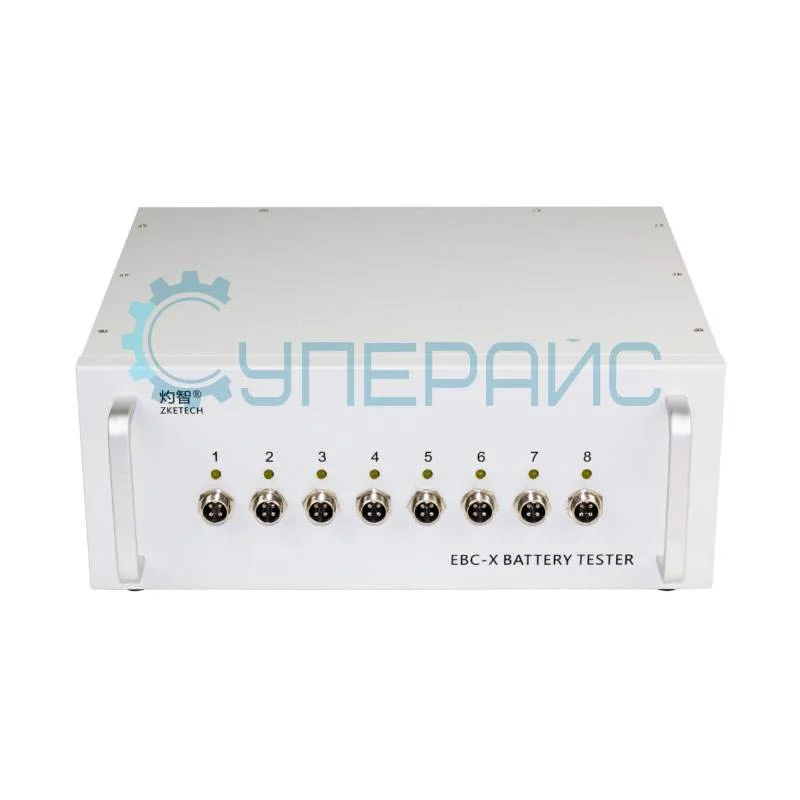 Тестер для 8 аккумуляторных батарей ZKETECH EBC-X0501 фото 1