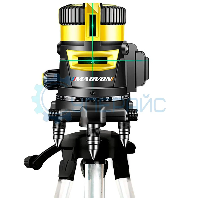 Трехлучевой нивелир MAOVON M235 со штативом фото 1