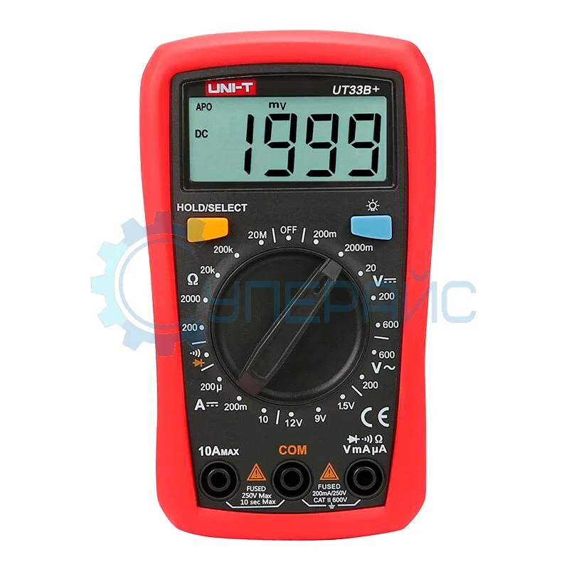 Портативный мультиметр UNI-T UT33B+ фото 1