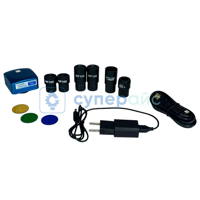 Тринокулярный цифровой микроскоп COSSIM BL-123 фото 4