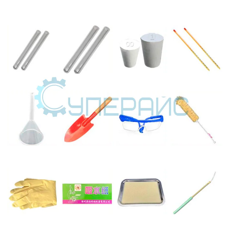 Биологическая микролаборатория с микроскопом 1600X и микропрепаратами фото 7