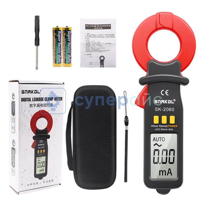 Токоизмерительные клещи Snakol SK-2060 фото 3