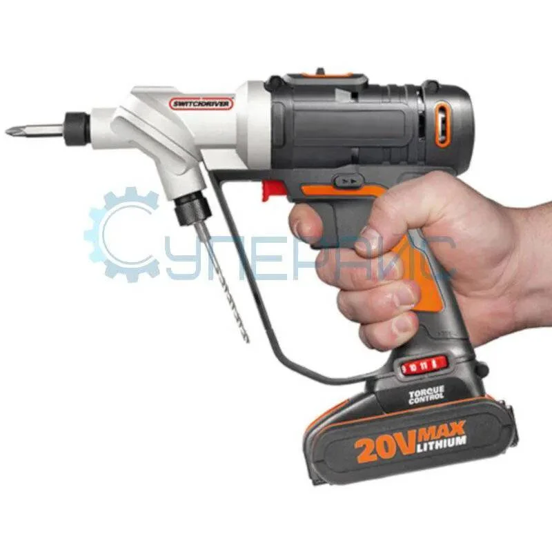 Дрель-шуруповерт с двумя патронами и сумкой фото 3