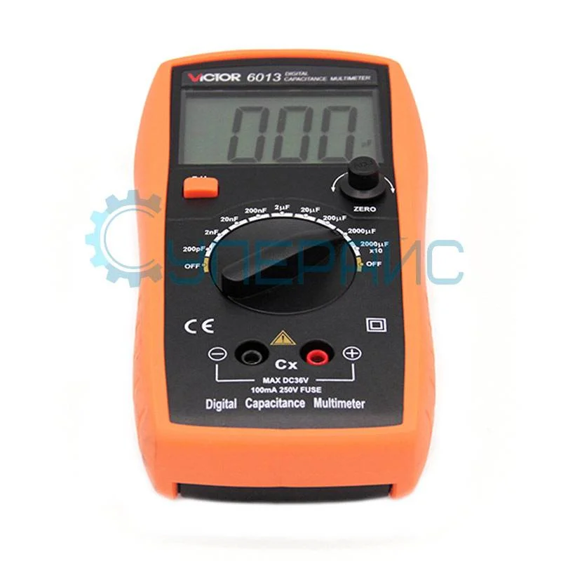Цифровой измеритель емкости Victor 6013 фото 2