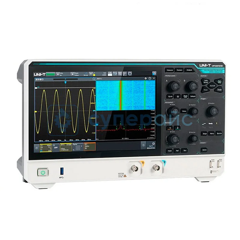 Двухканальный осциллограф UNI-T UPO2072HD фото 1