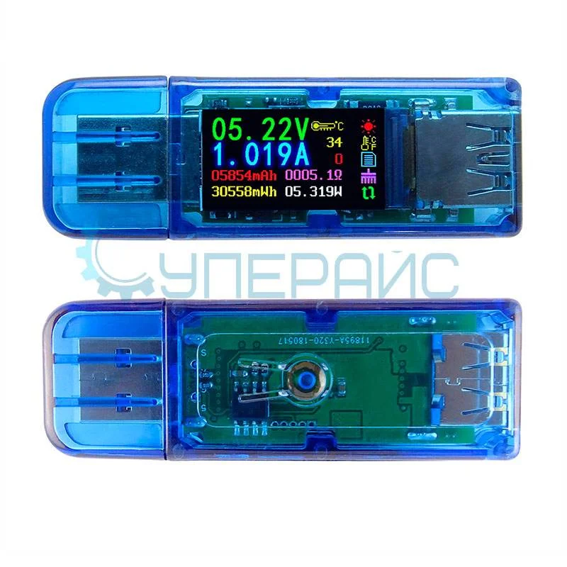 USB тестер Ruideng AT34 фото 1