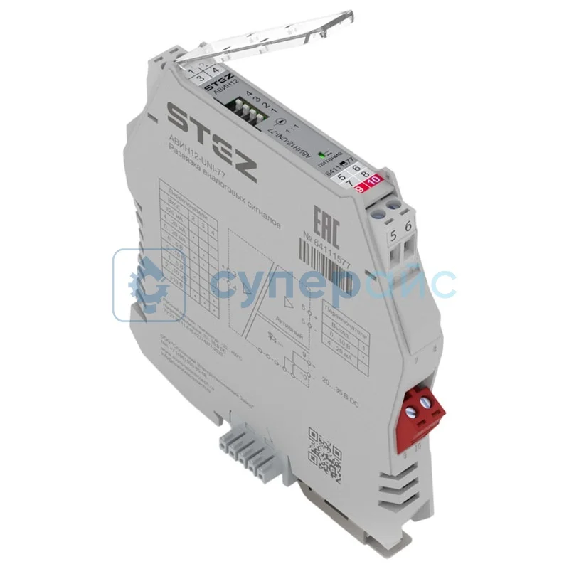 Преобразователь с гальванической развязкой СТЭЗ АВИН12-UNI-77 фото 1