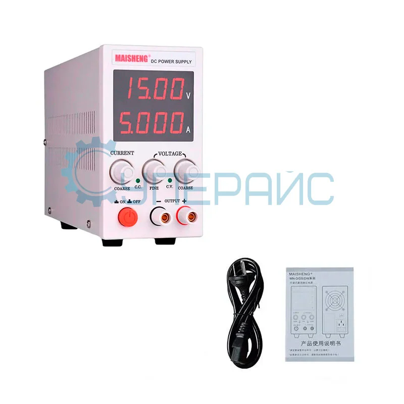 Регулируемый источник питания MAISHENG MN-1510DS (15В, 10А) фото 3