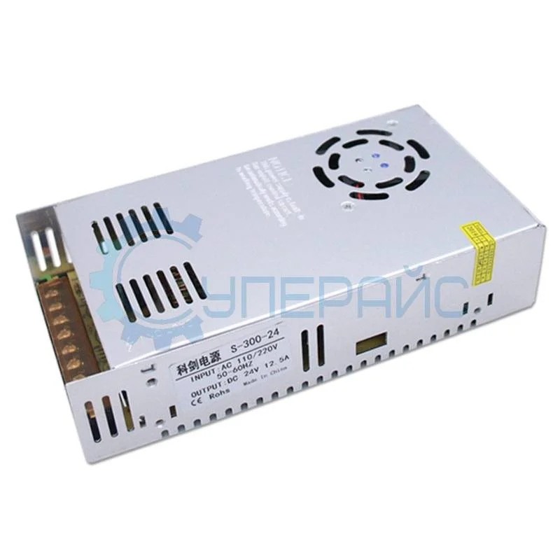 Источник питания Kejian S-300-24 (24В, 12.5А) фото 1