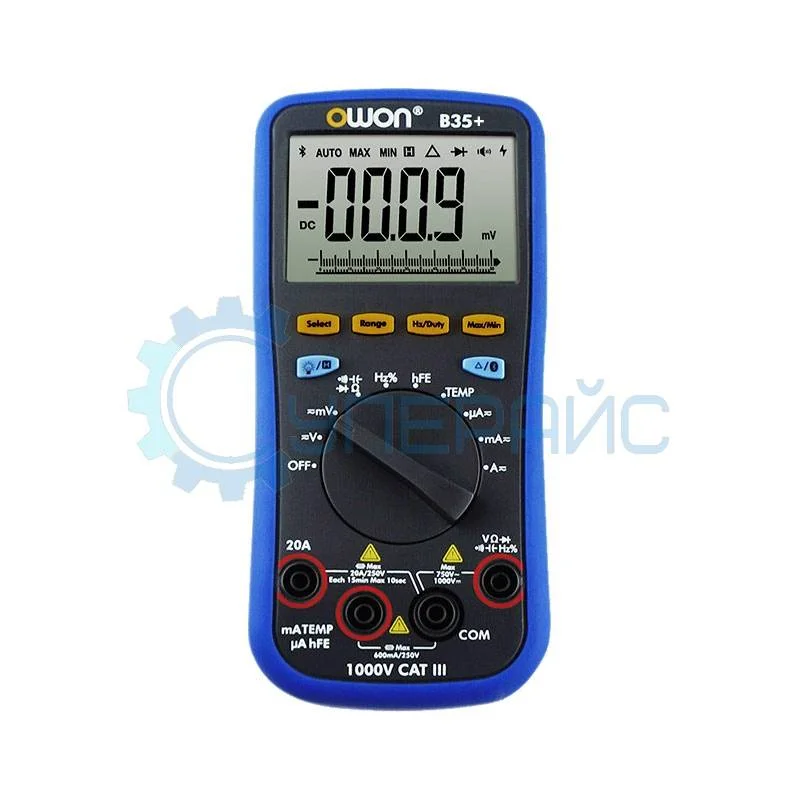 Цифровой Bluetooth-мультиметр OWON B35+ фото 1