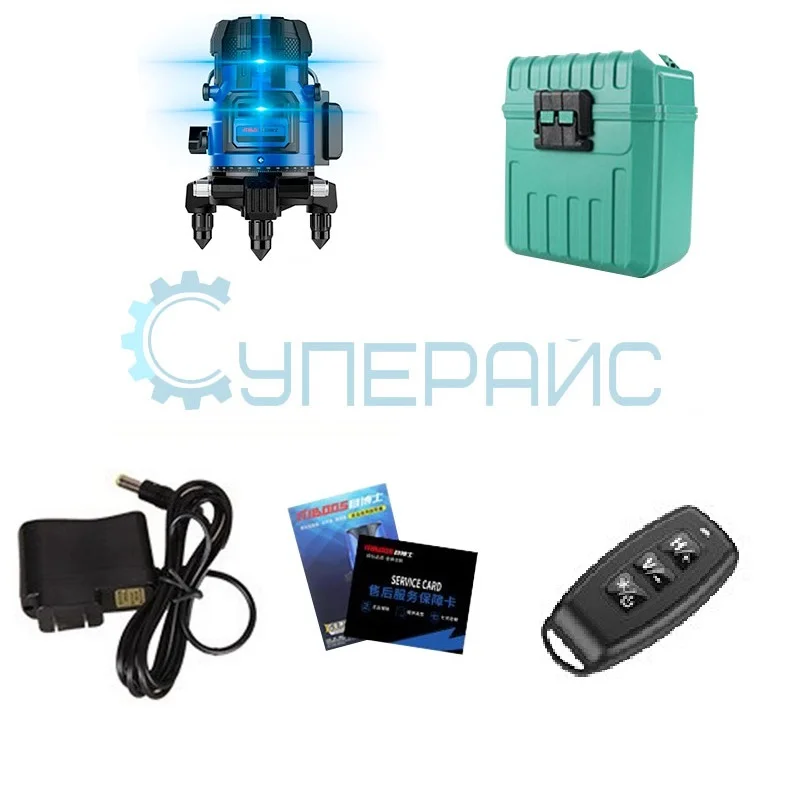 Пятилучевой уровень MBOOS MBS-8969 (синий лазер) фото 3