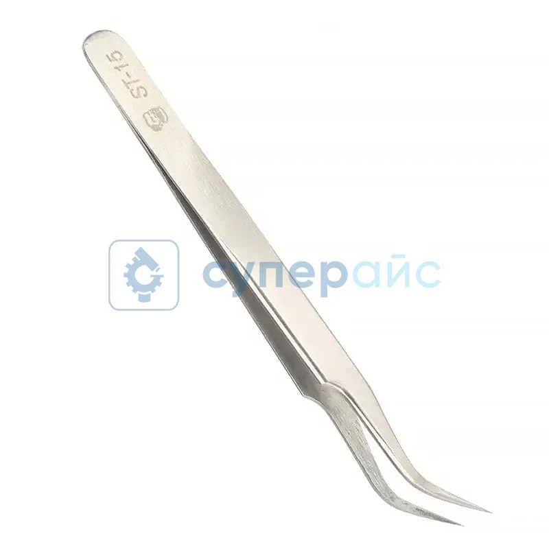Изогнутый пинцет MECHANIC ST-15 фото 1