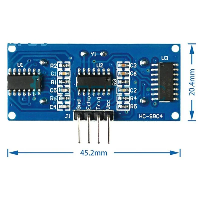 Роботизированная мусорная корзина Qhebot Robotized Trashcan с ультразвуковым дальномером фото 4