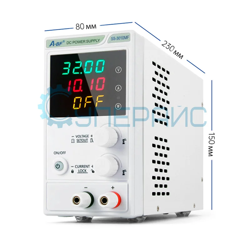 Блок питания лабораторный A-BF SS-3010MF (32В, 10А) фото 3