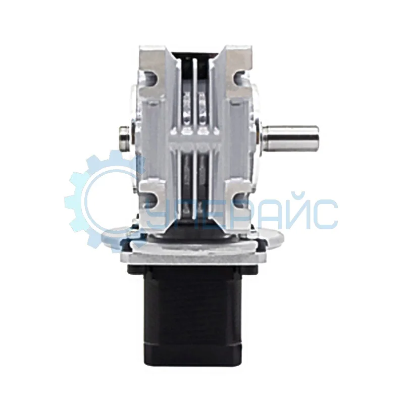 Электродвигатель шаговый с червячным редуктором UMot 42HSC6403 (1:25) с односторонним валом фото 1