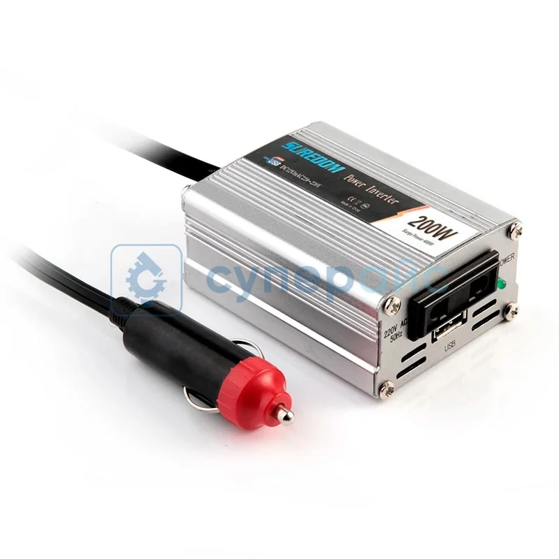 Инвертор напряжения DC-AC SUREDOM YSCZ-200W, 12В-220В, 200 Вт фото 1