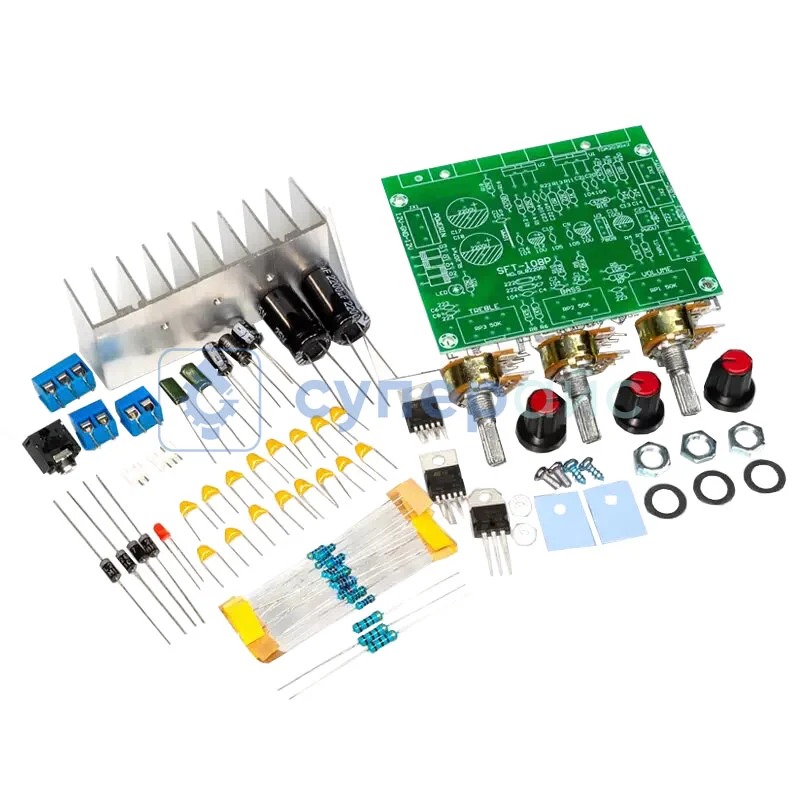 Конструктор для сборки усилителя звука на базе TDA2030A фото 7