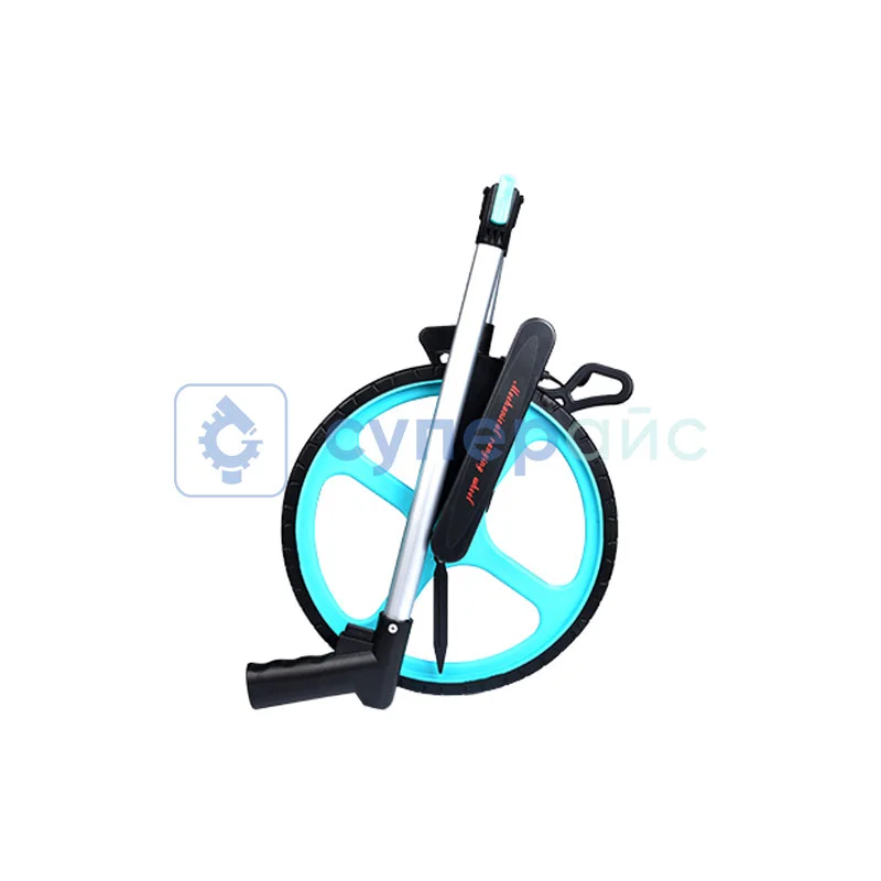 Механический курвиметр с большим колесом и ручным тормозом фото 1