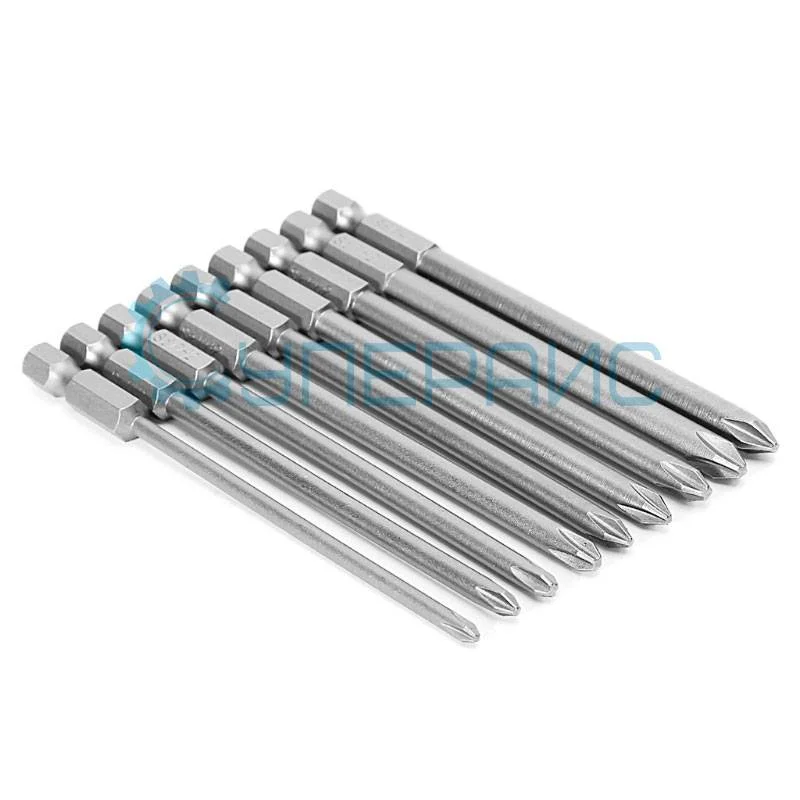 Комплект крестовых бит BROPPE PH 9 шт фото 2