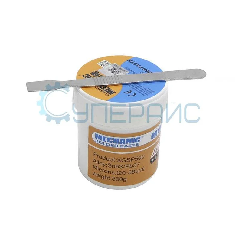 Паяльная паста для BGA MECHANIC XGSP500 (500 г, в банке) фото 1