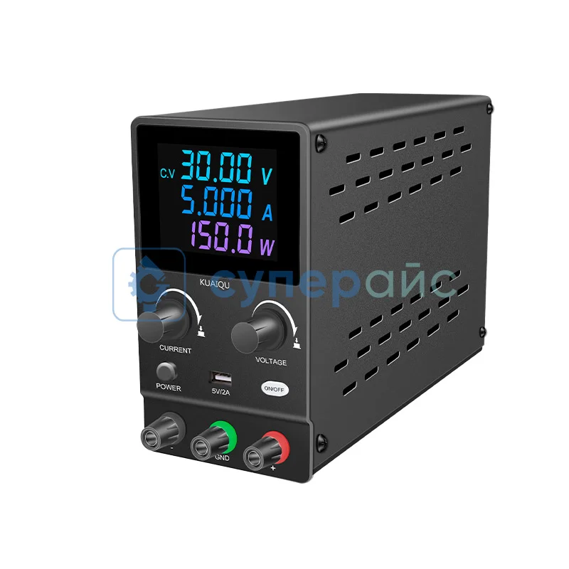 Цифровой блок питания KUAIQU SPPS-B305D (30В, 5А) фото 2