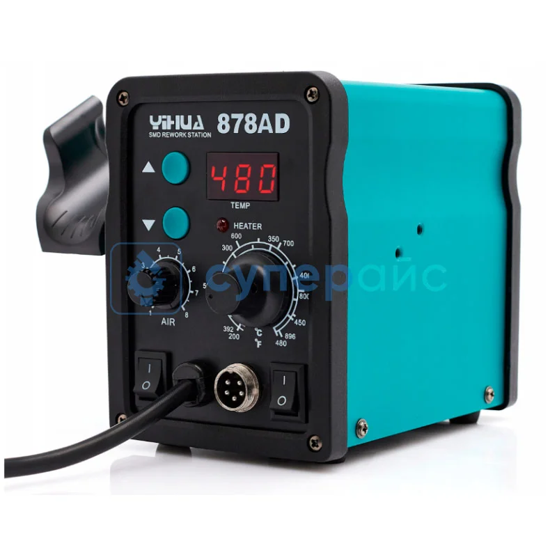 Термовоздушная паяльная станция YIHUA 878AD фото 1