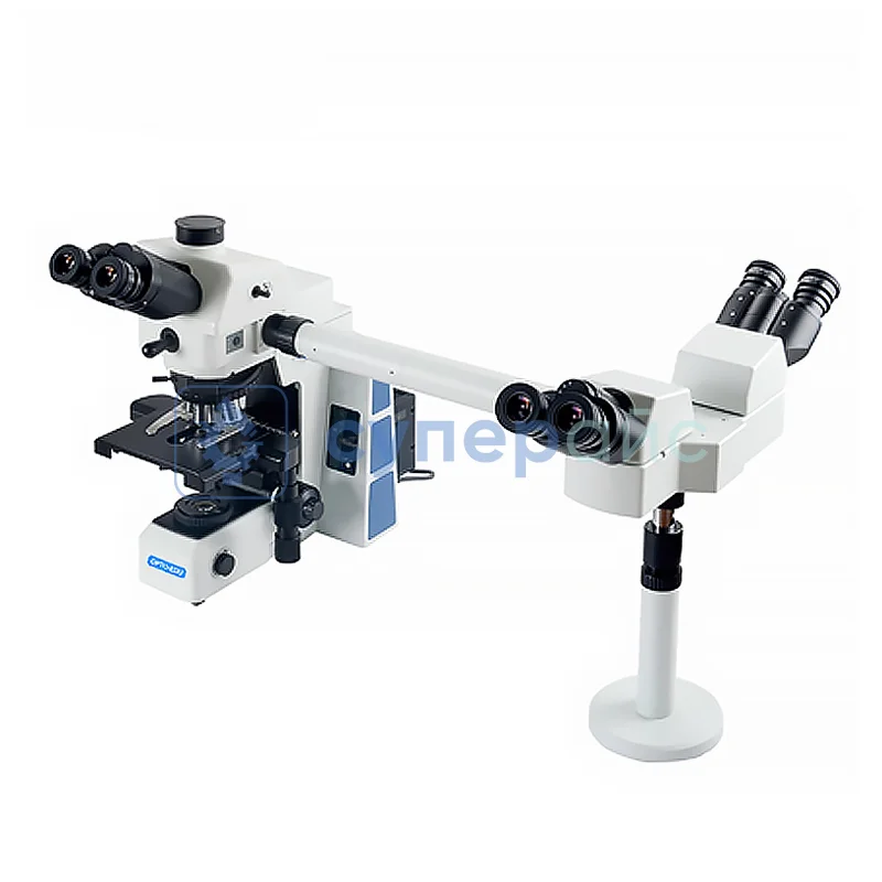 Микроскоп для троих Opto-Edu A17.0950-3 фото 1