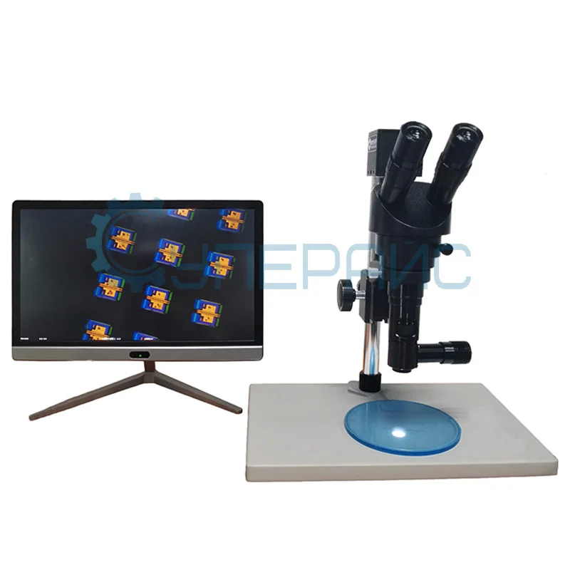 Тринокулярный электронный микроскоп Weite Vision WT1510 фото 3