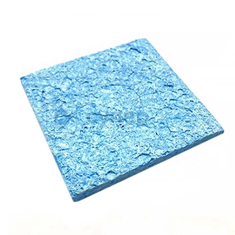 Целлюлозная губка для паяльника утолщенная Jieke (65 x 65 мм) фото 1