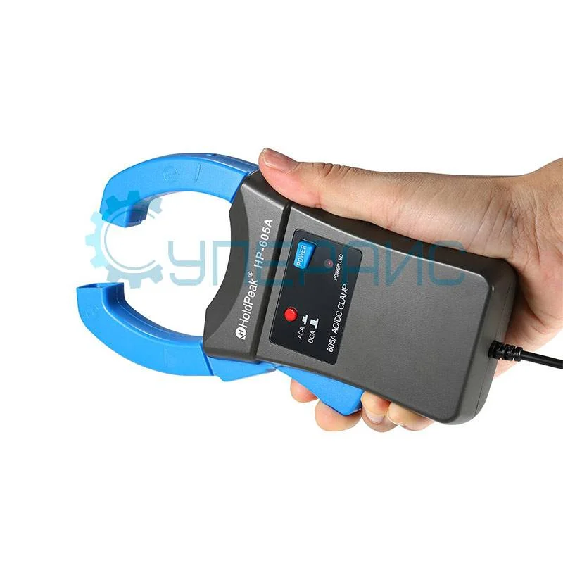 Клещи-приставка AC/DC HoldPeak HP-605A к мультиметру фото 3